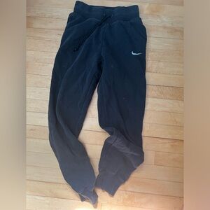 Black Nike joggers